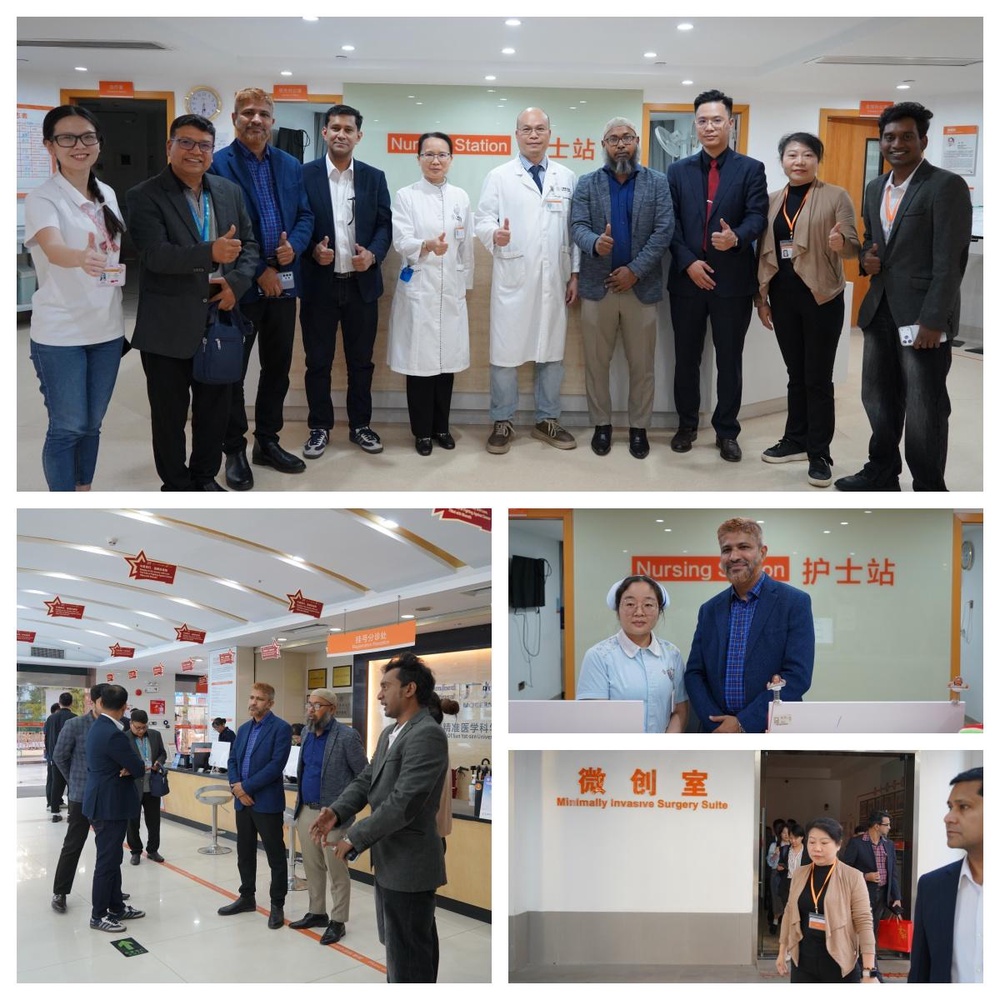 Делегация правительства и медицинских СМИ Бангладеш посетила онкологическую кулинику St. Stamford Modern Cancer Hospital